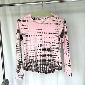 Anthropologie tie dye top